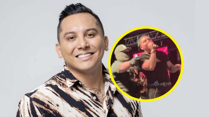 ¿Fue amenazado? Edwin Luna aclara por qué fue bajado del escenario por encapuchado | VIDEO
