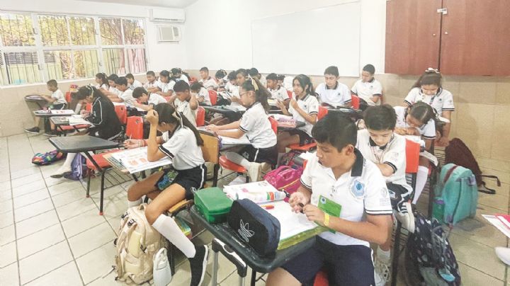 La Arquímedes, en la colonia Los Fresnos, sí sigue en clases