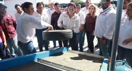 Arranca trituradora de llantas en Nuevo Laredo; procesará 40 mil piezas al mes