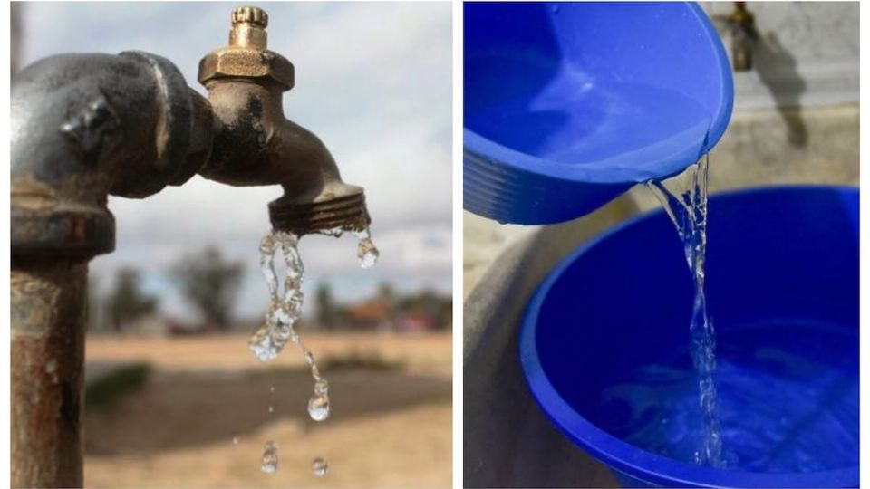 El domingo quedaría restablecido el suministro de agua en las colonias afectadas.