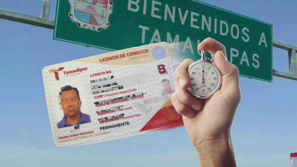 Licencia permanente de Tamaulipas en minutos