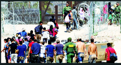 Greg Abbott amaga con disparar a migrantes en Texas