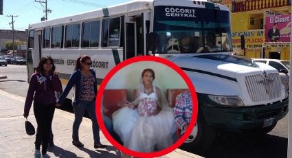 Novia llega a su boda a bordo de autobús público ¡a 20 minutos de empezar! | FOTO