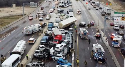 El mortal hielo negro; así debes conducir un tráiler en una carretera congelada