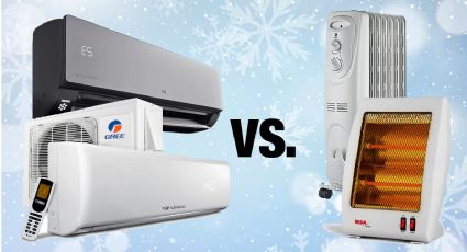 Minisplit vs calentador eléctrico: ¿qué aparato gasta menos y es más eficiente en época de frío?