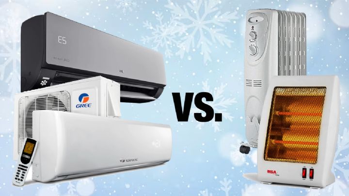 Minisplit vs calentador eléctrico: ¿qué aparato gasta menos y es más eficiente en época de frío?