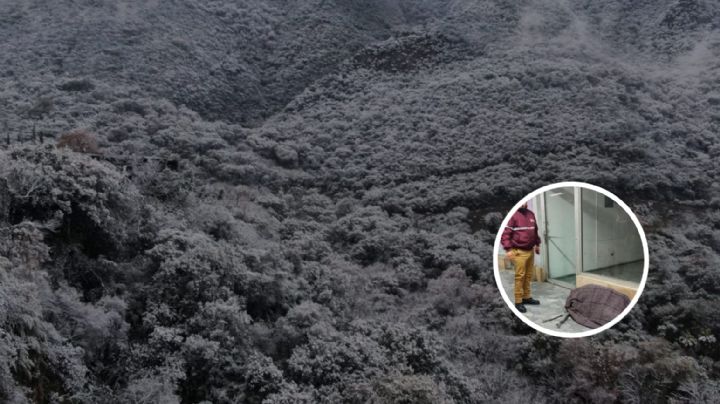 Clima congelante en Nuevo León causa alegría y sufrimiento; esto ocurrió I FOTOS