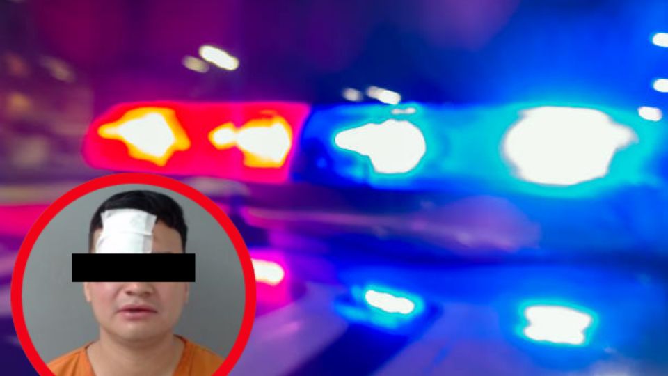 Julio César Cruz Rosas, de 25 años de edad, atropelló a un policía por la madrugada, quien intentó impedir que escapase en un Jeep color blanco