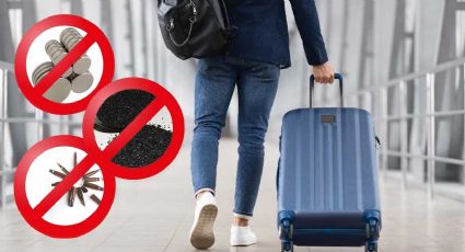 ¿Viajas en avión?; no podrás subir estos artículos en tu maleta o bolso