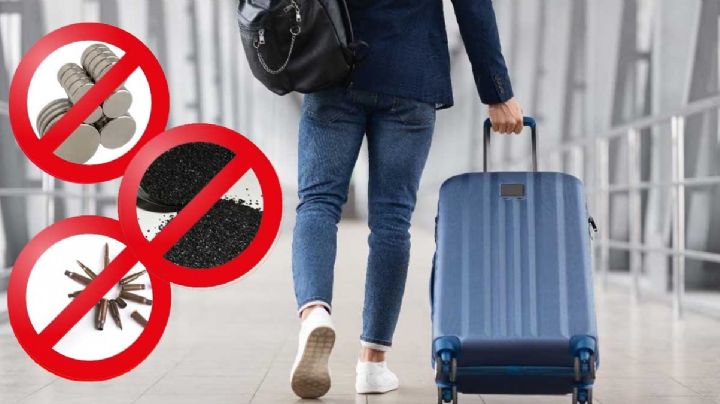¿Viajas en avión?; no podrás subir estos artículos en tu maleta o bolso