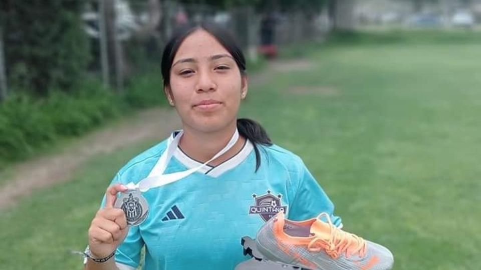 Johana Delgado es una de las mejores jugadoras de la localidad y la región