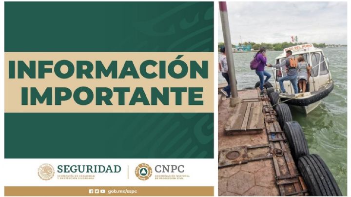 Anuncian cierre de puertos en México por fenómenos meteorológicos