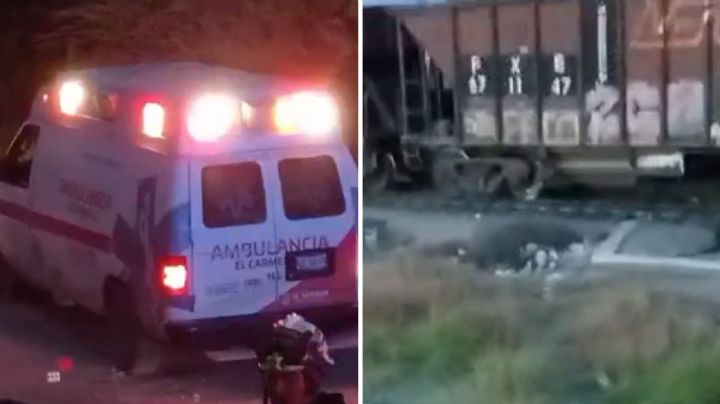 Madre intenta subir con su bebé a tren y se le resbala; nada se pudo hacer por el menor