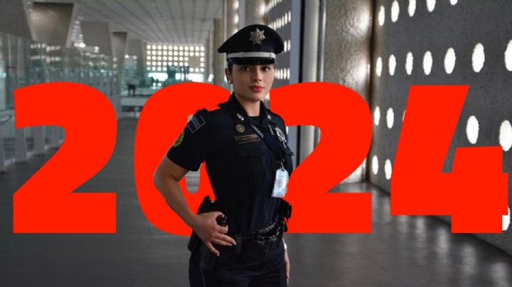 Así recibió el 2024 la policía más hermosa de México; arranca suspiros
