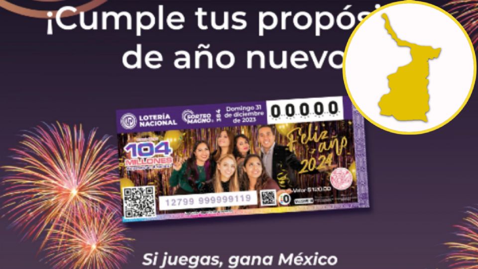 La suerte se quedó en Tamaulipas, al reportarse nuevamente un gran ganador del Sorteo Mayor