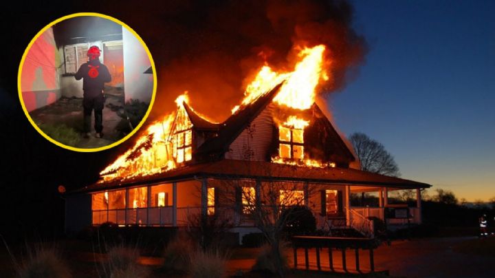 Mujer muere durante incendio en su casa; no le dio tiempo de salir del baño