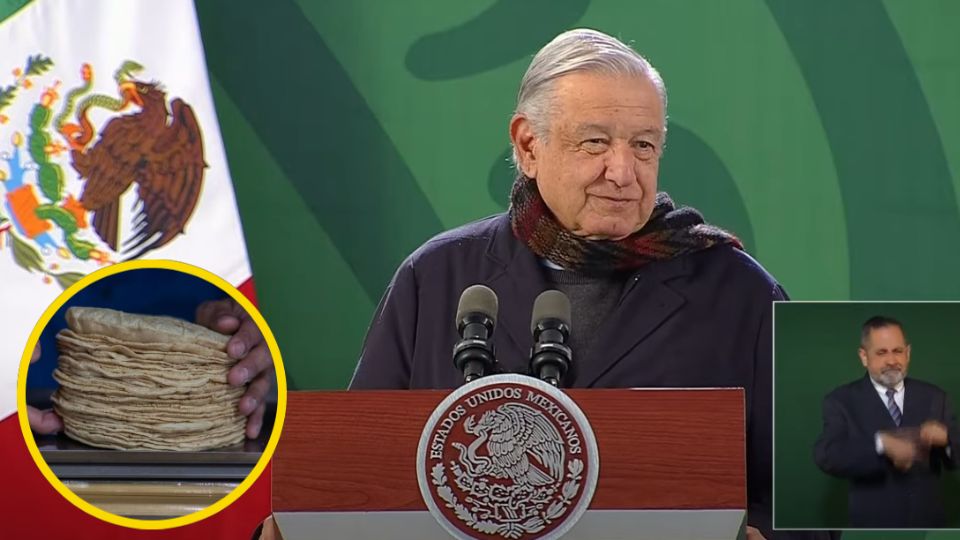 Esta mañana el presidente aseguró que no habrá aumento en la harina de maíz para las tortillas, manteniéndose el precio por kilo de este importante producto