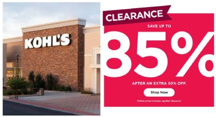 Kohl's anuncia venta del 85% de descuento, ¿cuándo es?