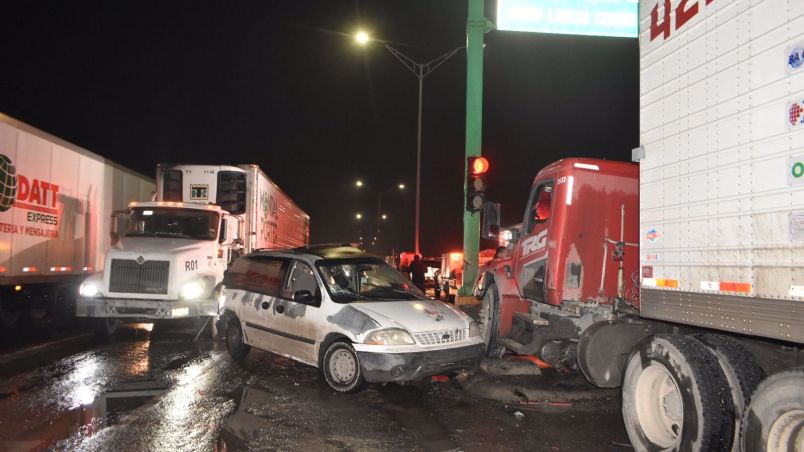 EL accidente se registró en la Carretera Aeropuerto