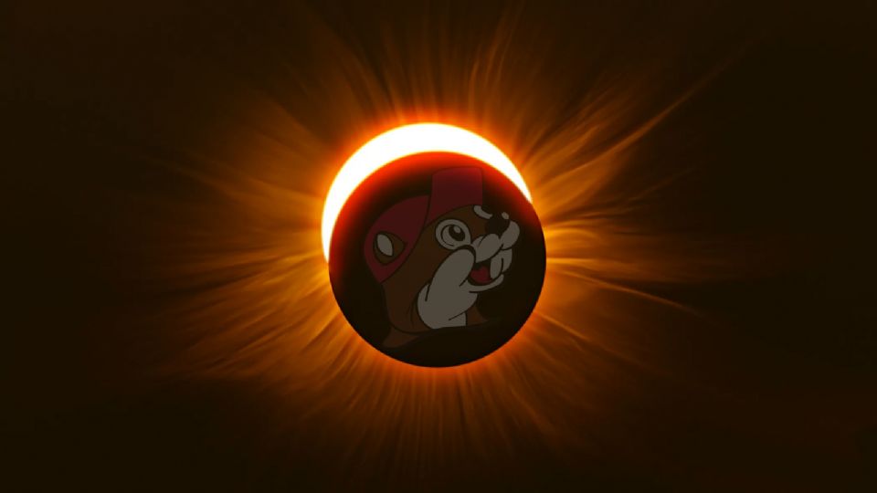 El eclipse de sol desde un Bu-cee's