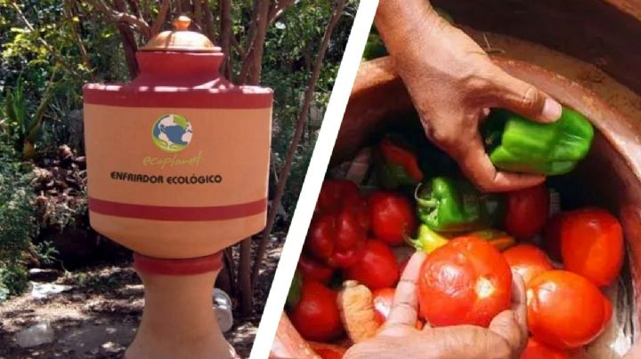 Este refrigerador de barro alcanza hasta -8 grados... ¡y funciona sin electricidad!