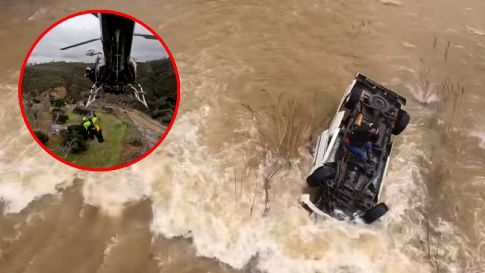 Sin medios para comunicarse y pedir ayuda, la buena fortuna le sonrió a esta mujer al ser encontrada por una persona en el lugar del accidente