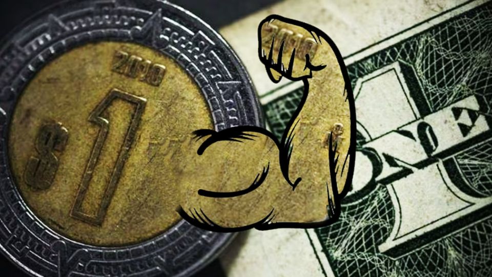 En un proceso de fortalecimiento, el peso mexicano aumenta su apreciación frente al dólar americano