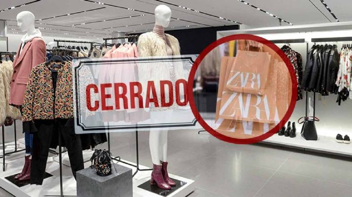 Tienda Zara cierra sus puertas por bajas ventas en esta ciudad; llega Lefties