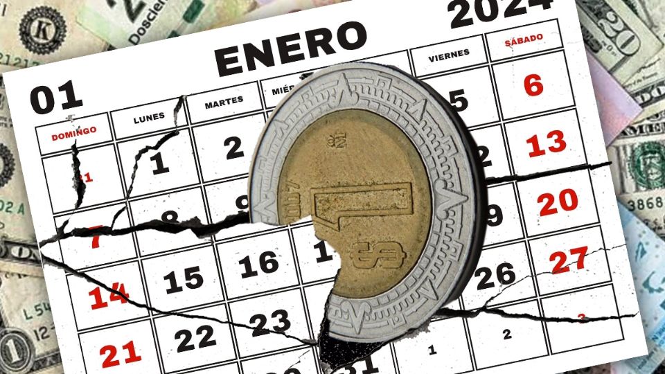 Peso cerró enero con pérdidas