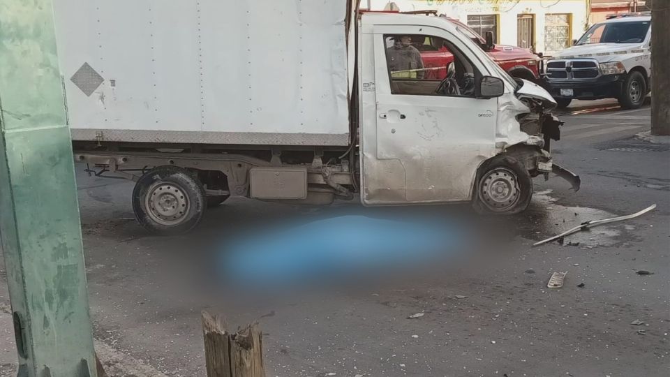 Un hombre perdió la vida esta mañana en el crucero de Leandro Valle y Perú.