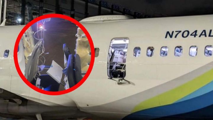 Terror en las alturas: avión pierde ventanilla en pleno vuelo | VIDEOS