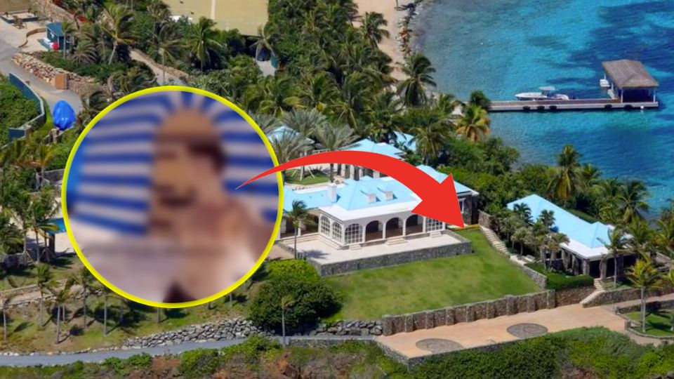 Jóvenes grabaron en la isla de Jeffrey Epstein a pesar de estar custodiada por la policía