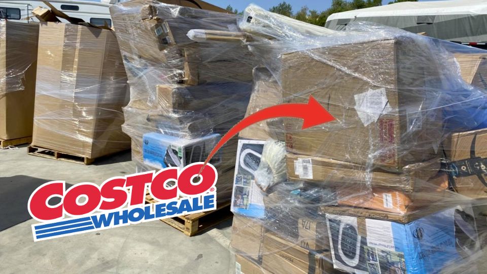 Se puede hacer negocio con las pacas o pallets de mercancía de Costco