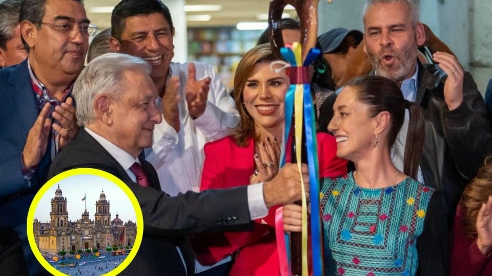 Andrés Manuel López Obrador y Claudia Sheinbaum.