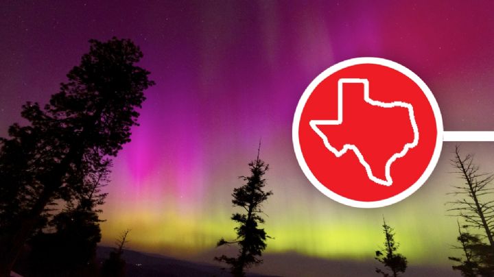 Auroras boreales se podrán observar tres noches seguidas en Texas
