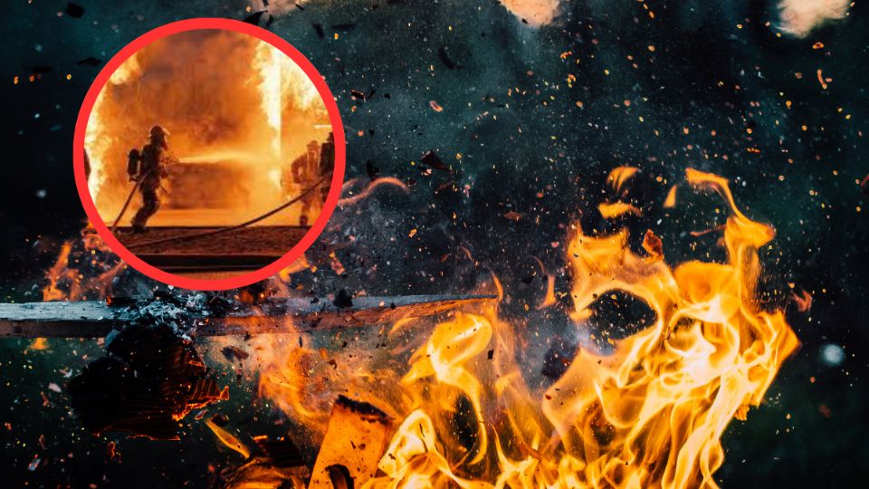 Los bomberos llegaron hasta el fraccionamiento Miramapolis para tratar de controlar las llamas