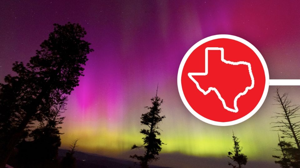Auroras boreales en Texas