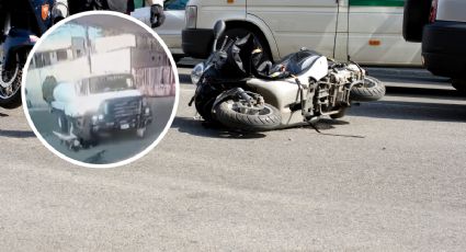 Pipa embiste a motocicleta y sus tripulantes salen ilesos; niño viajaba sin casco I VIDEO