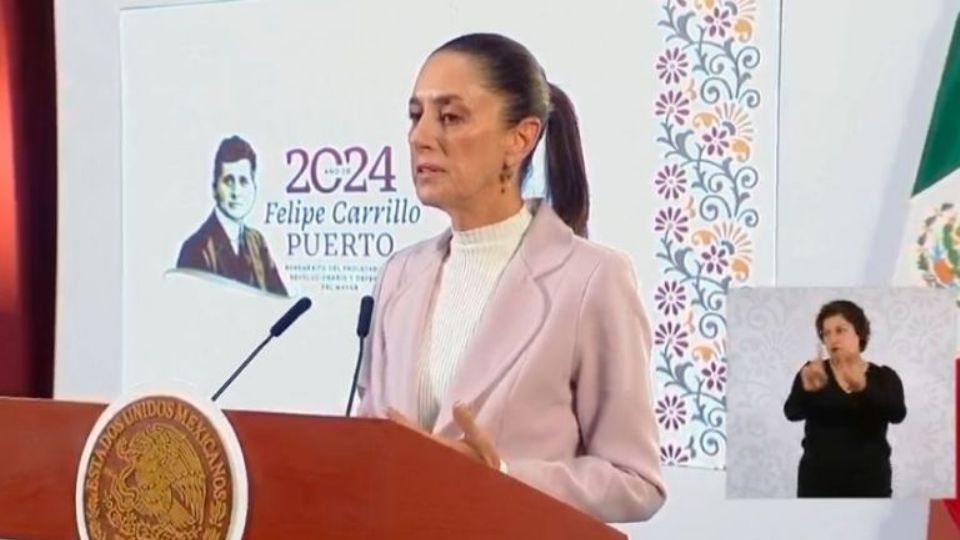 Claudia Sheinbaum, presidenta de México.