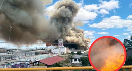 Incendio consume instalaciones de televisora; servicios de emergencia trabajan para apagar las llamas