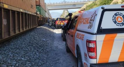 Jovencito muere cercenado por tren que viajaba a Laredo; su cuerpo fue partido en dos