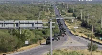 Refuerzan seguridad en Nuevo Laredo; llega contingente militar con nuevos vehículos blindados