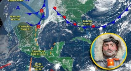 Frente Frío 6 congelará a México muy pronto; estos estados serán los afectados