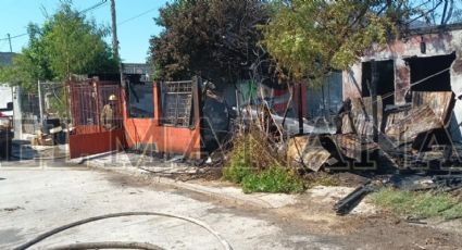 Terrible incendio en la Nueva Era deja sin hogar a matrimonio; lo perdieron todo