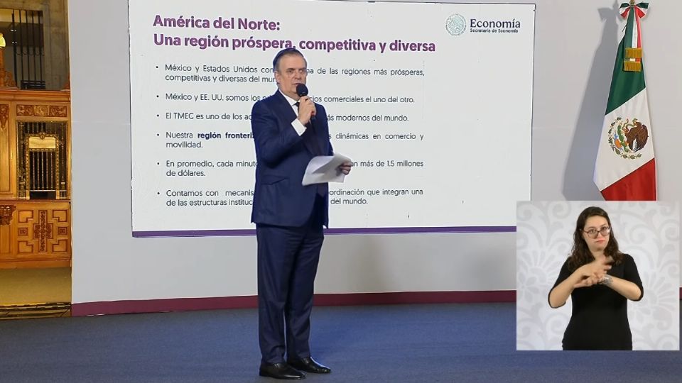 El secretario de economía, Marcelo Ebrard, indicó los beneficios de este diálogo entre naciones, para mejorar las relaciones