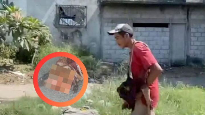 Captan a hombre con una cabeza de perro en su cuello; se comía los restos a mordidas | VIDEO