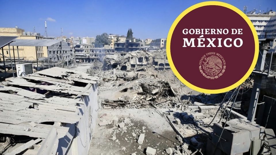 El Gobierno de México pide paz para el mundo.