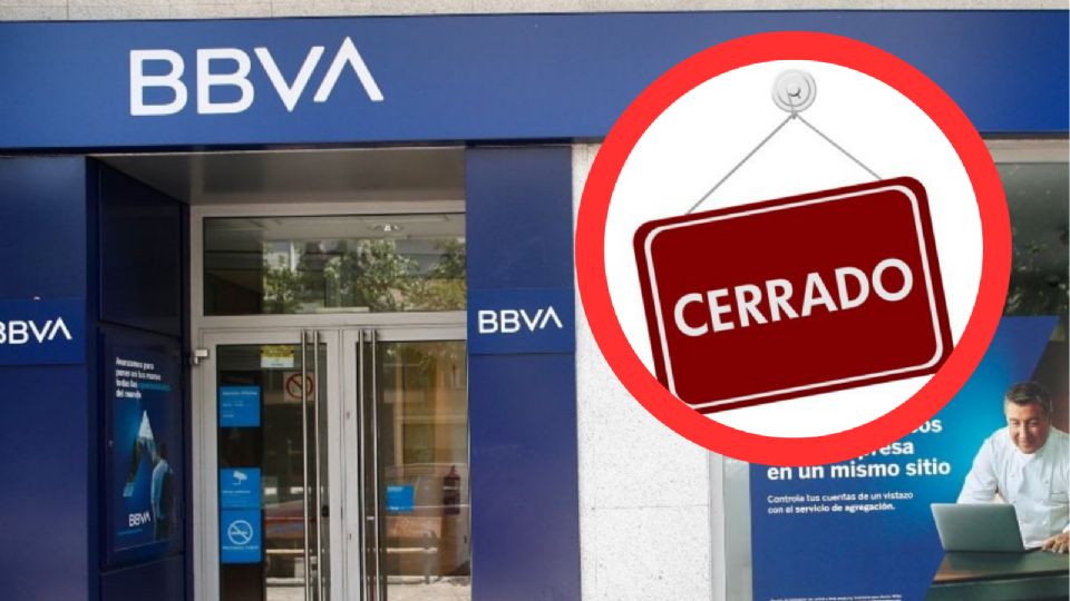 Estos próximos días estarán cerradas todas las sucursales de BBVA