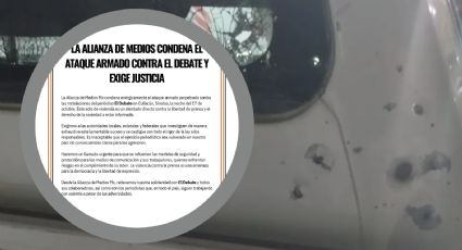 Condena La Alianza de Medios el ataque armado contra periódico El Debate; exige justicia