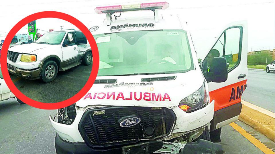 En este aparatoso accidente hubo personas lesionadas